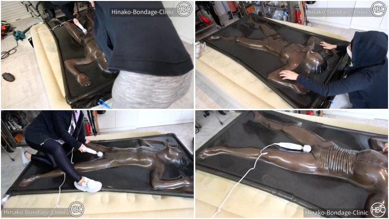 Mistress Hinako - First Time Vacuum Bed User Gets Tickle Tortured By 2 Mistresses